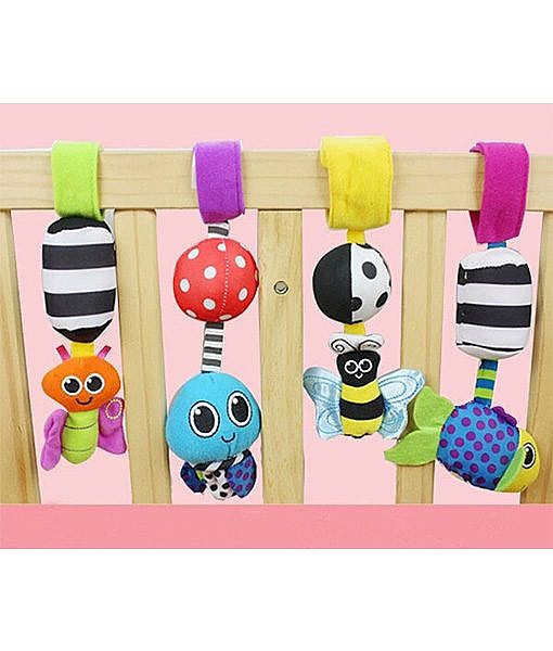 Hanging rattle toys
