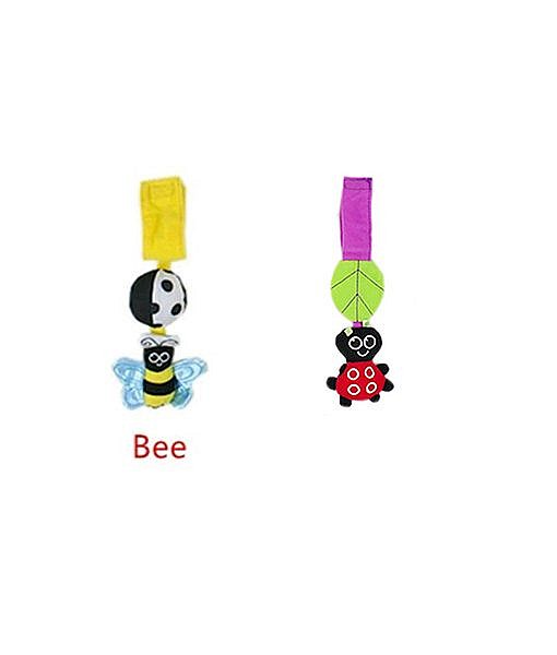 Bee and lady bug hanging toy combo