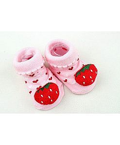 Strawberry booties momiffy.com