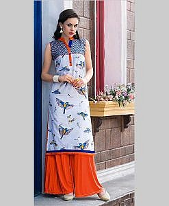 Printed cotton kurta