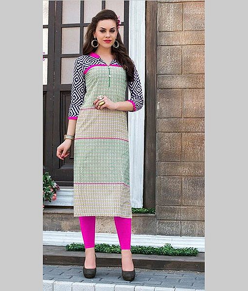 Lawn cotton kurti