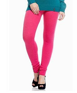 Pink woolen legging