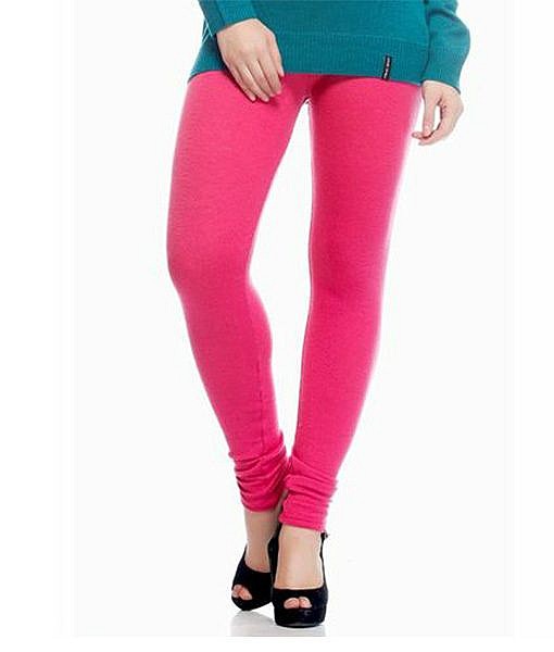 Pink woolen legging