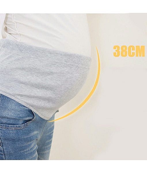 Light blue maternity rugged/distressed jeans Dwarka Delhi Online India Momiffy.com