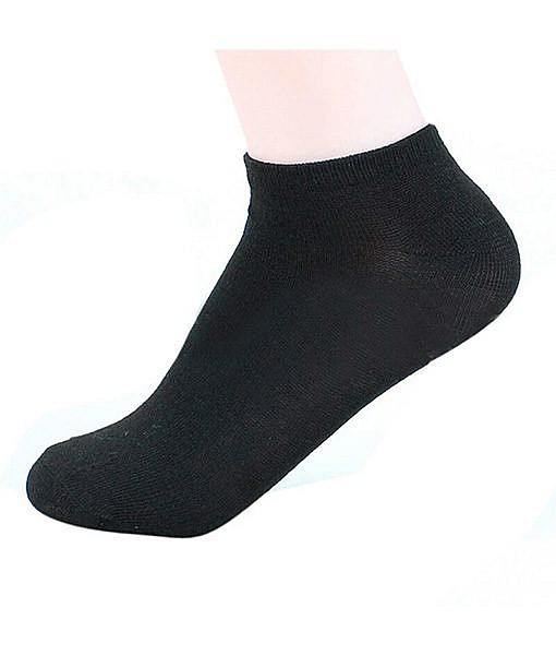 Women cotton ankle length solid socks