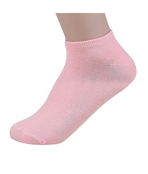 Women cotton ankle length solid socks