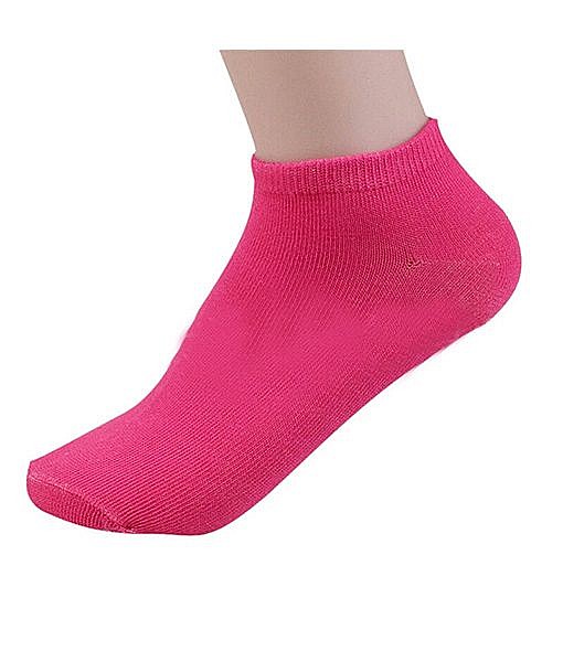 Women cotton ankle length solid socks combos - Image 3