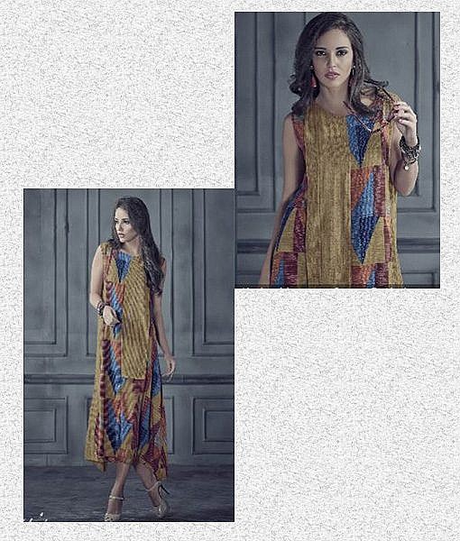 Designer Long Rayon Kurti