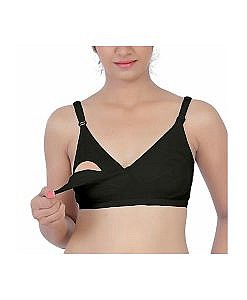 Cotton feeding bra nursing bra