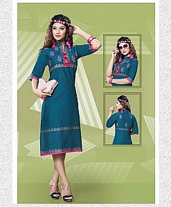 Festive collection Hand painted Kurti