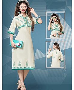 Festive collection Hand painted Kurti