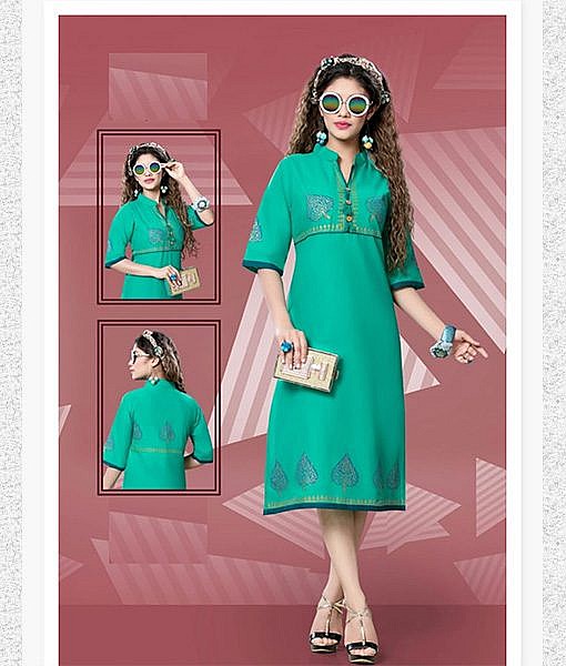 Festive collection Hand painted Kurti