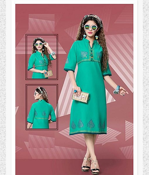 Festive collection Hand painted Kurti