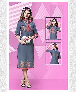 Festive collection Hand painted Kurti