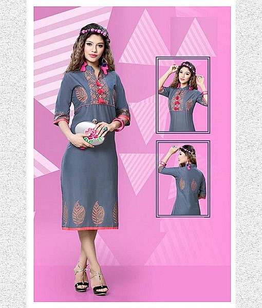 Festive collection Hand painted Kurti