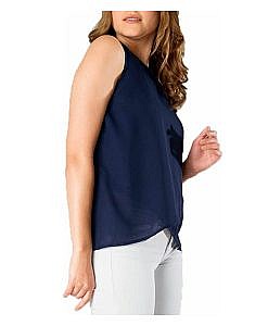 Royal blue feeding layered top