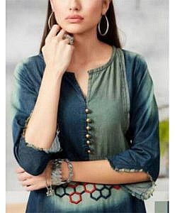 Denim Dress, cotton kurti, Cotton dressDenim Dress, cotton kurti, Cotton dress