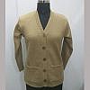 Woolen cardigan with pockets