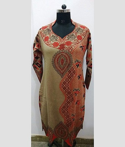 Woolen Kurta with fleece