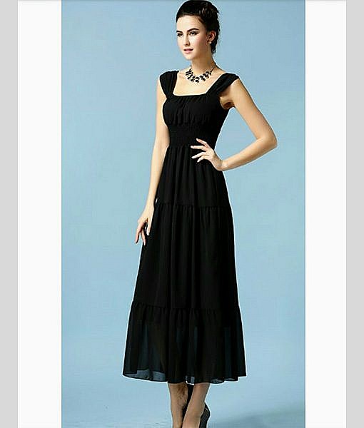 Women Georgette Maxi Dress