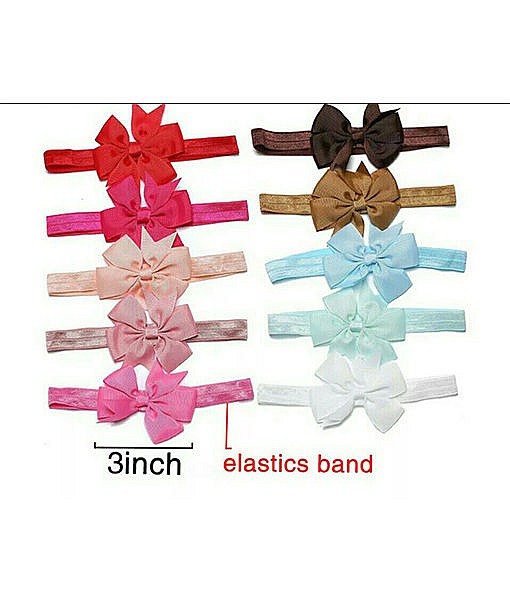 Big Bow ribbon bow tie headbands