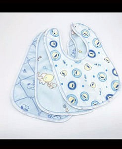 High quality water proof cotton baby bib