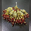 Latkan golden red (Tassles) for blouse and lahanga. 