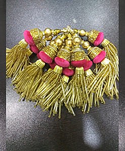 Tassels Latkan Pink