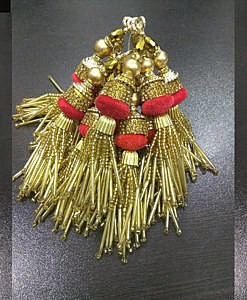 Tassels Latkan Red