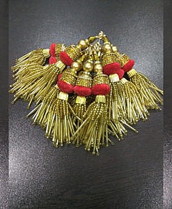 Tassels Latkan Red