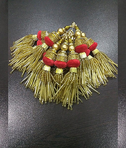 Tassels Latkan Red