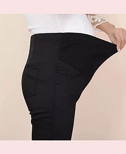 Maternity formal black trousers