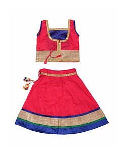 Kids Cotton Lahanga Choli