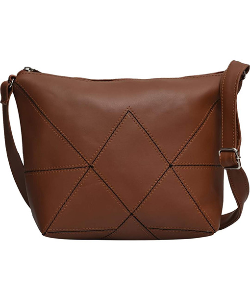 Brown sling bag 