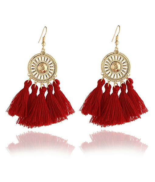 Buy Pink Bead Earrings Online at Best Price - Accessorize India
