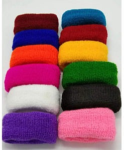 Daily wear broad towel hair ties for women and girls