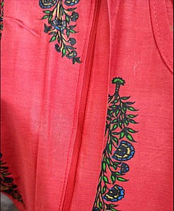 Feeding nursing kurti with vertical zip on both sides