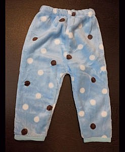 5 piece new born baby winter warm set blue