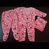 5 piece new born baby winter warm set pink