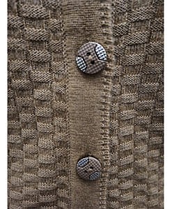 Women warm high quality woolen cardigan