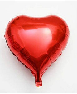 18 Inch red foil balloon
