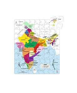 India Map 99 piece Puzzle
