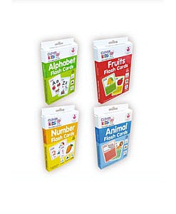 Kids Flash Cards Alphabet, Numbers, Animals, Fruits