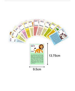 Kids Flash Cards Alphabet, Numbers, Animals, Fruits