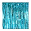 Foil fringe curtain (Blue)