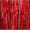 Foil fringe curtain (Red)