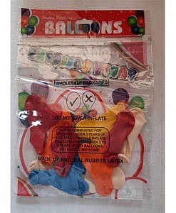 Heart Shape Balloons (Pack Of 10)