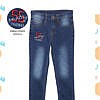 Boys denim with embroidered 55