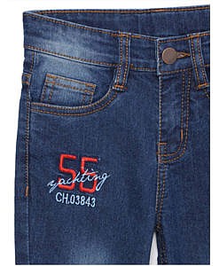 Boys denim with embroidered 55