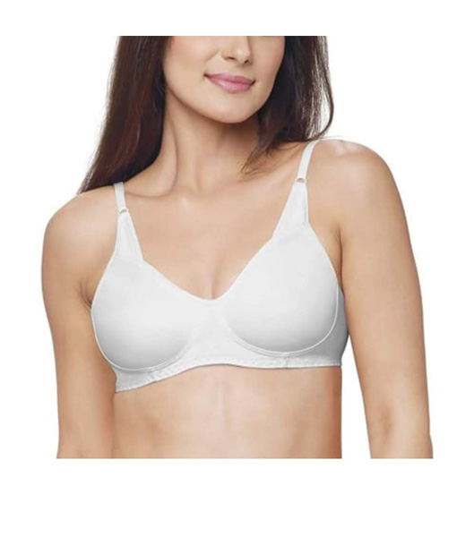 Lovable cotton non padded women bra (White)